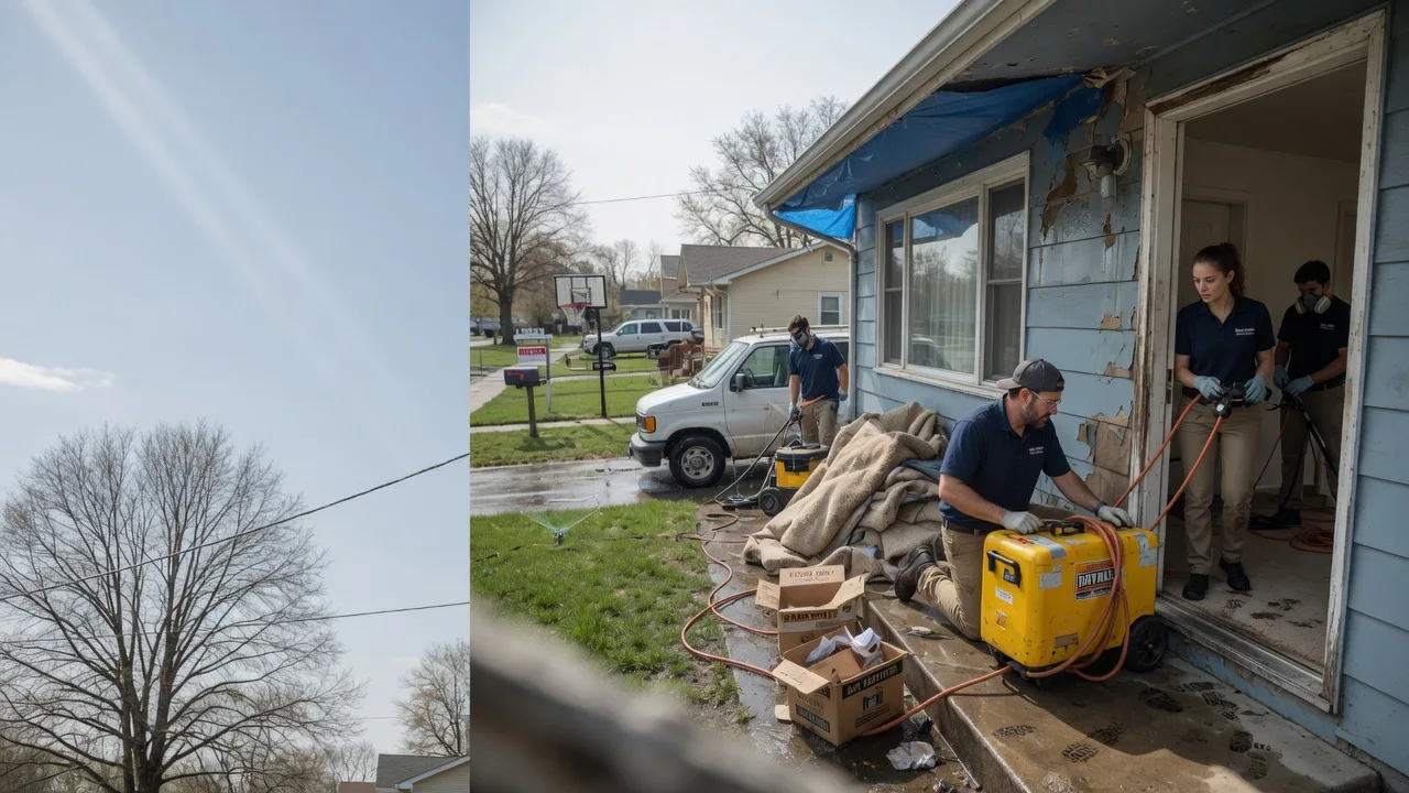 Basement Flood Cleanup in Sheffield, IA near me